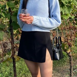 Zara black mini skirt XS